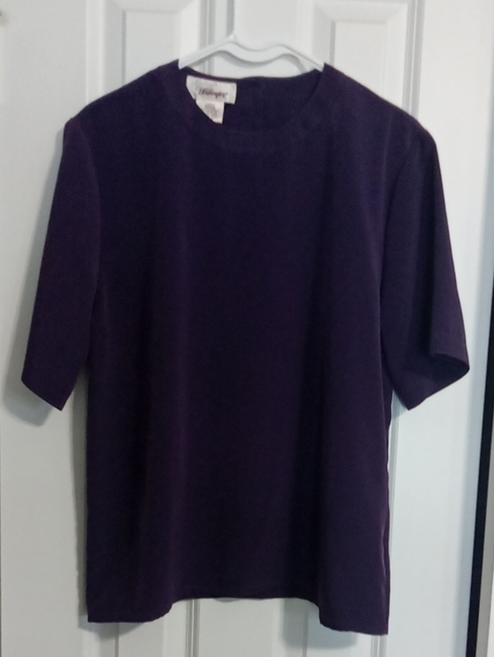 Vintage Worthington Deep Purple Blouse